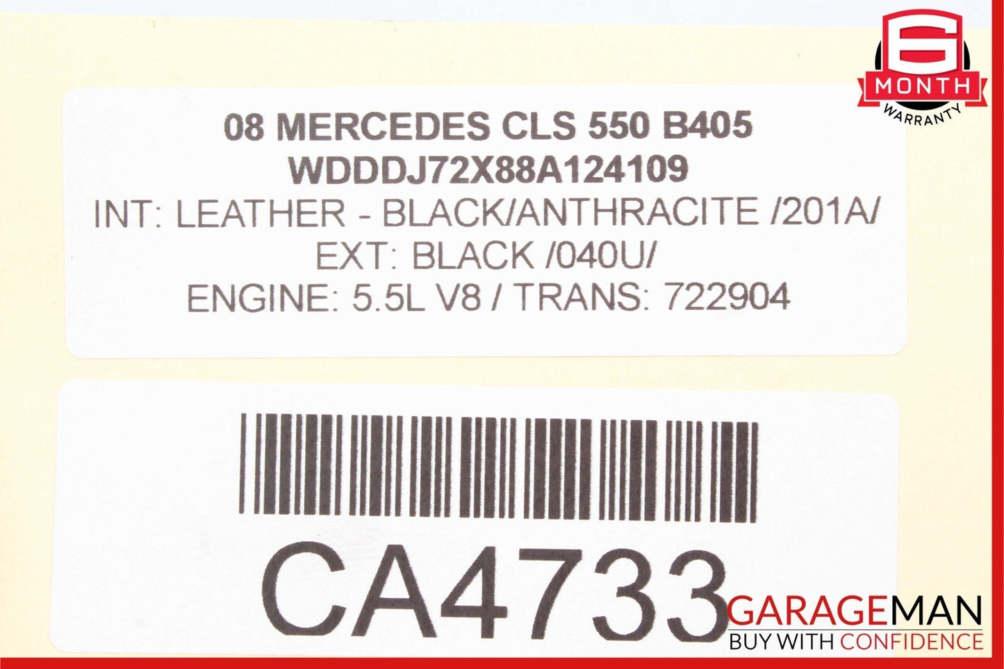 03-11 Mercedes CLS550 E350 E550 RWD Front Right Lower Rearward Control Arm