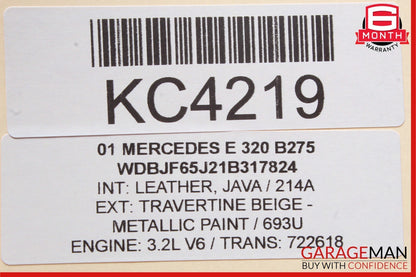 Mercedes W210 E320 C320 S500 Voice Control Communication Module Unit Audio OEM