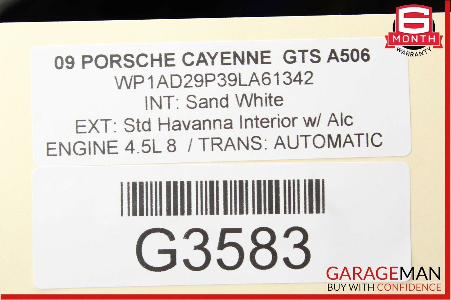 03-10 Porsche Cayenne 955 957 Acceleration YAW Rate Control Sensor Module Unit