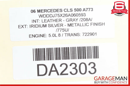 06-10 Mercedes W219 CLS500 Keyless Go Entry Control Module Unit 2118203985