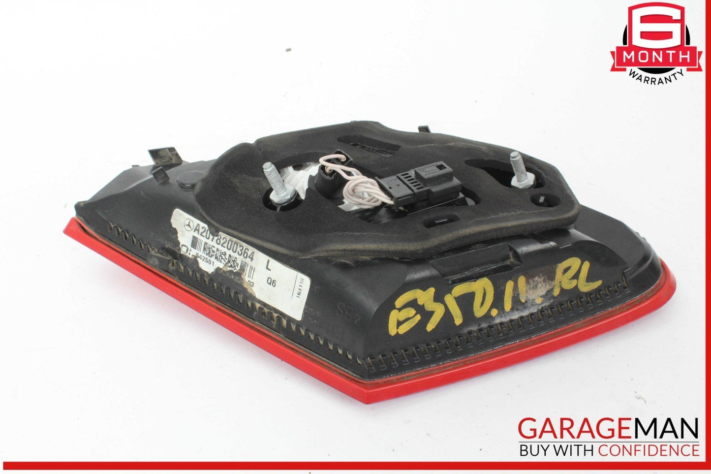 10-13 Mercedes W207 E350 Rear Left Driver Side Inner Tail Light Lamp OEM