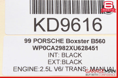 97-04 Porsche Boxster 986 Front Right Side Exterior Door Handle Assy Black OEM