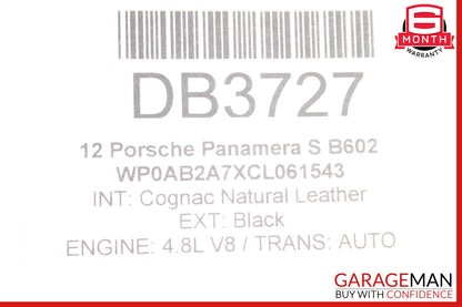 10-16 Porsche Panamera 970 Front Left Driver Side Exterior Door Shell Frame