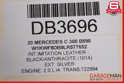 15-20 Mercedes W205 C300 C43 Rear Left Driver Side Interior Door Panel Cover OEM