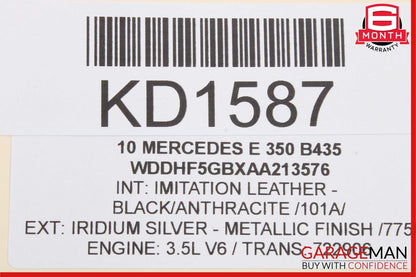 08-17 Mercedes W212 E350 E400 Rear Trunk Lid Latch Lock Actuator Assembly OEM