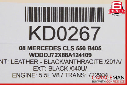 06-11 Mercedes W219 CLS500 CLS550 Rear Right Door Lock Latch Actuator OEM