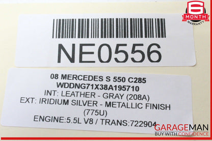 07-13 Mercedes W221 S550 S400 Rear Right or Left Side Door Control Module OEM