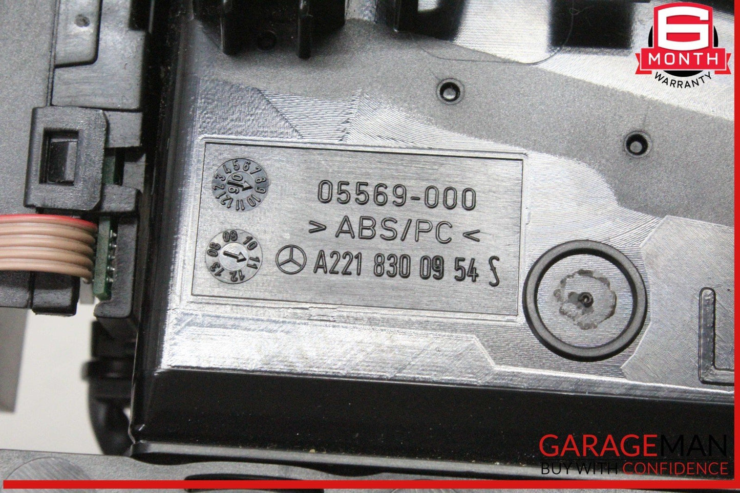 07-13 Mercedes W221 S550 S350 Center Dash Air AC A/C Heater Vent 2218300954 OEM