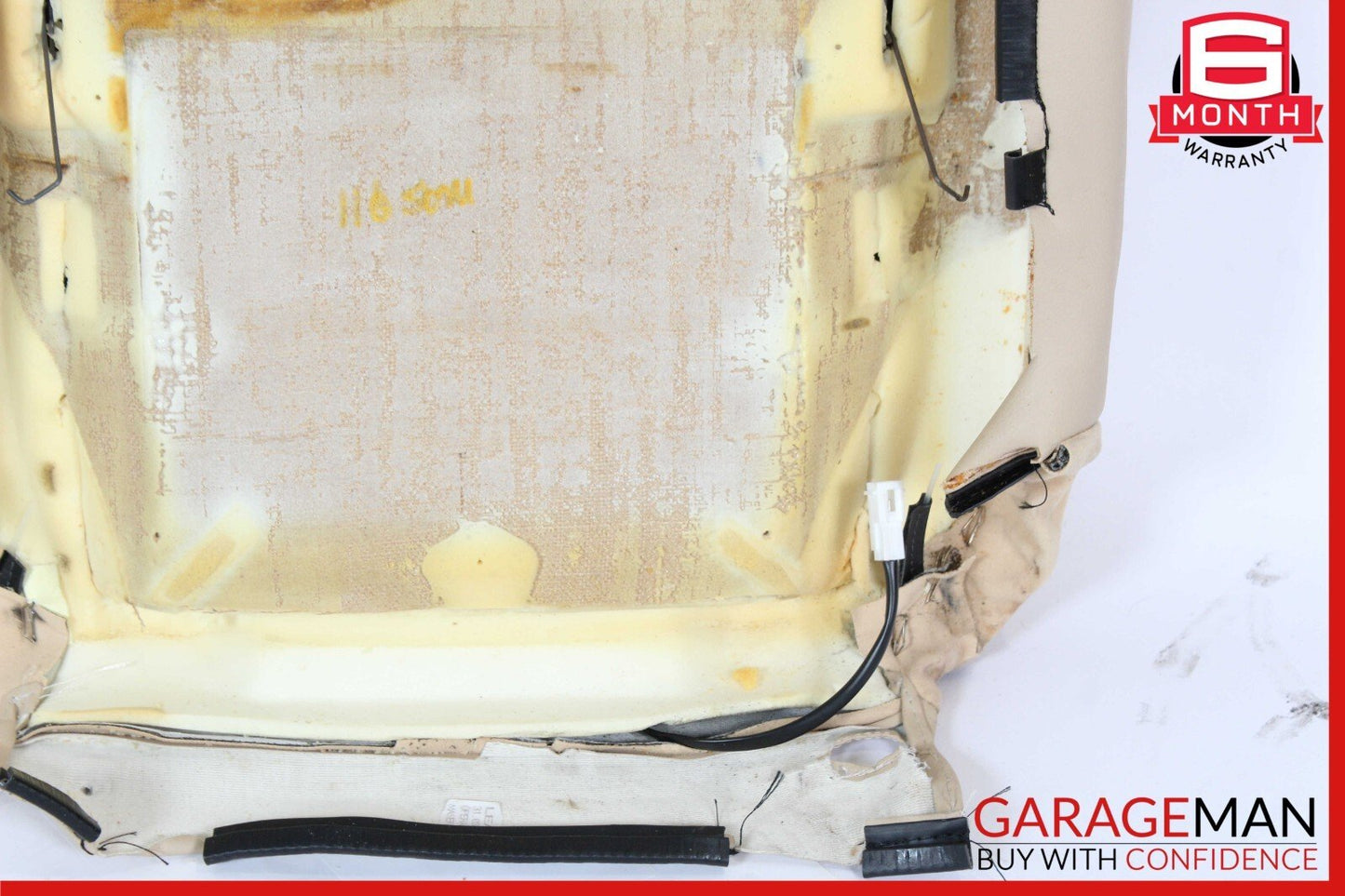 09-13 Maserati Quattroporte S M139 Front Left Top Upper Seat Cushion OEM