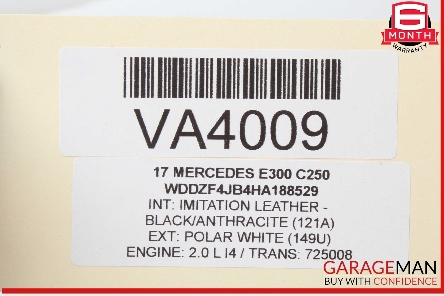 08-17 Mercedes W213 E300 C300 SLK250 CLS550 Trunk Lid Latch Lock Actuator OEM