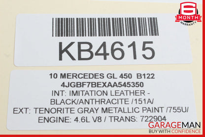 06-12 Mercedes X164 GL450 ML350 Rear Right Quarter Window Regulator Motor OEM