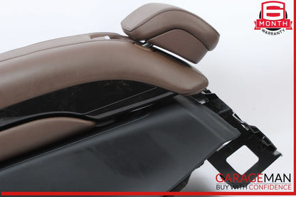 14-17 Mercedes W222 S550 S63 AMG Rear Center Console Arm Rest Armrest Brown OEM