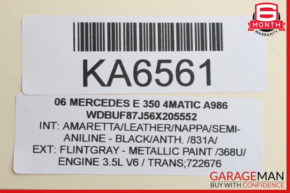 03-06 Mercedes W211 E55 AMG AC A/C Condenser OEM