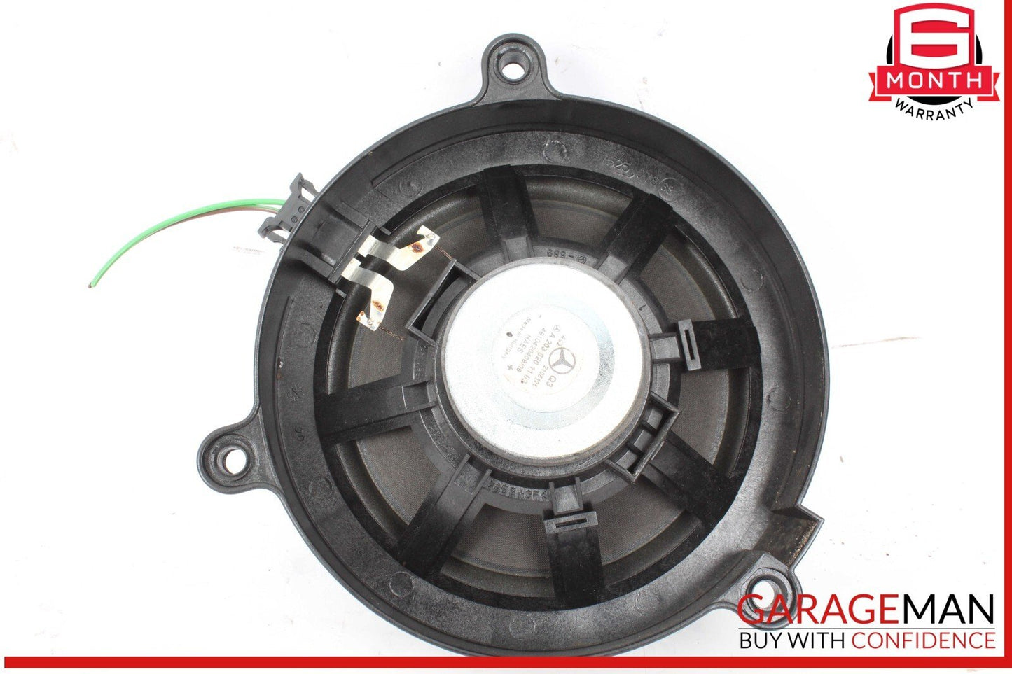 01-07 Mercedes W203 C230 Front Right & Left Side Door Audio Speaker Set of 2 OEM