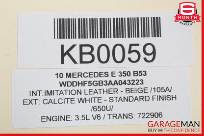 10-11 Mercedes W212 E350 E550 Radio Comand Comand Head Unit CD Changer Player