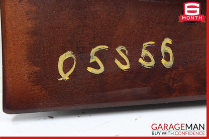 00-06 Mercedes W220 S350 S55 Front Center Console Shift Shifter Trim Bezel Wood