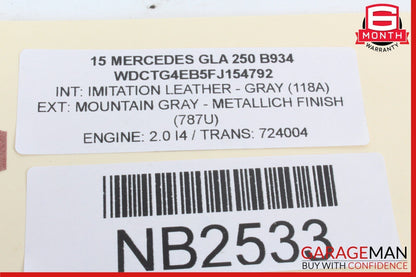 14-20 Mercedes X156 GLA250 Front Right Spindle Knuckle Hub Bearing
