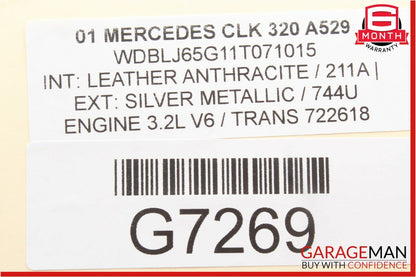 98-03 Mercedes W210 E320 CLK320 Headlight Head Light Lamp Range Control Module