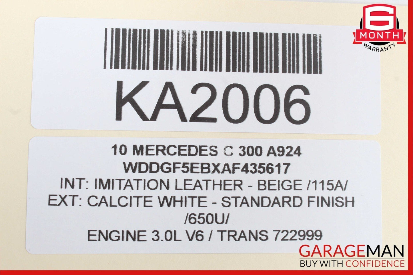 08-20 Mercedes W204 C250 CLS550 E350 Front Left Door Lock Latch Actuator OEM