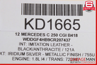 08-14 Mercedes W204 C250 C350 Rear Right And Left Brake Caliper Calipers Set OEM