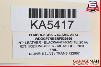 Mercedes E350 CLS550 SLC300 C300 C63 Steering Gear Coupling 2044620278 RWD OEM