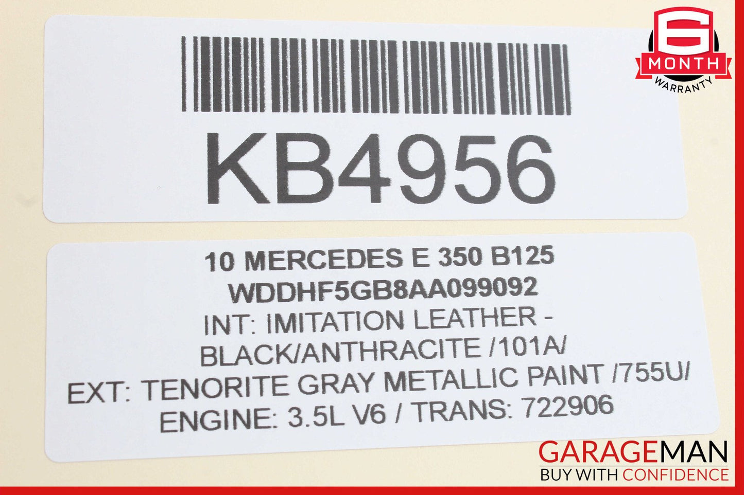 2010-2018 Mercedes-Benz E350 W212 Overhead Dome Light Lamp 2129003606 Genuine