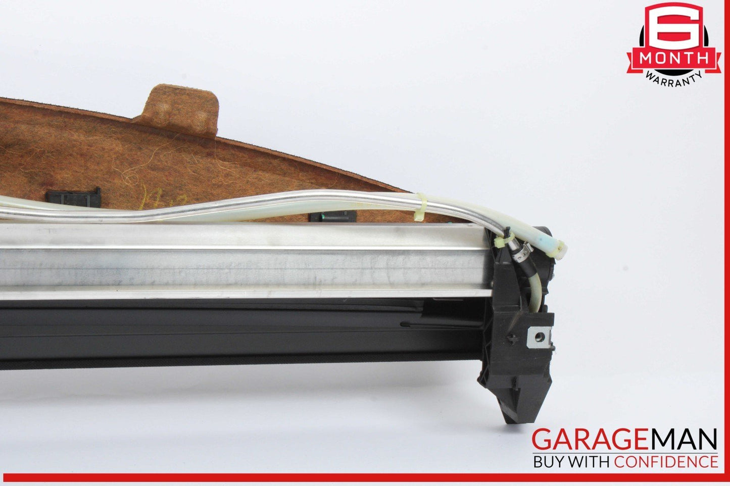 07-13 Mercedes W221 S550 Rear Window Sun Shade Screen Roller Blind w/ Trim OEM