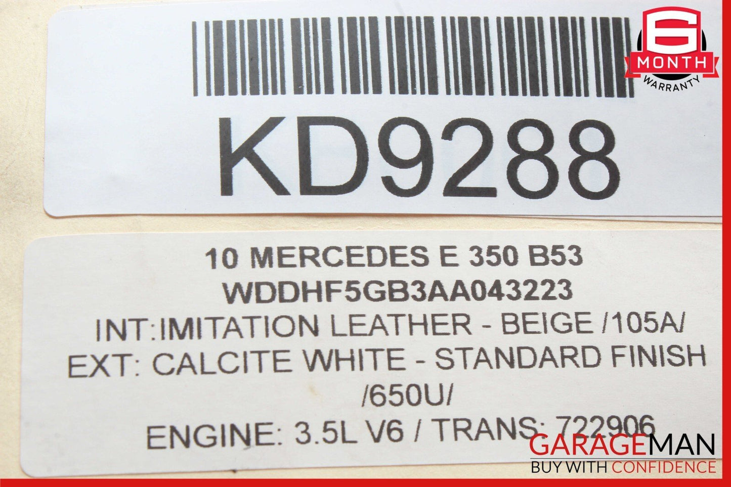 10-13 Mercedes W212 E350 E500 Front Right Passenger Side Rear View Door Mirror