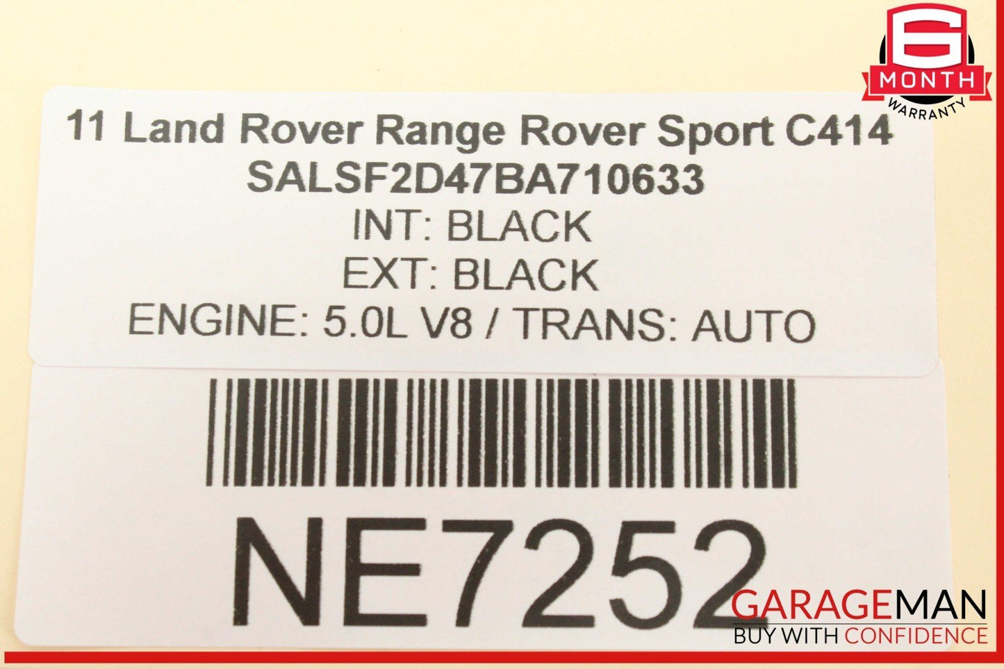 10-13 Land Rover Range Rover Sport Headlight Control Switch AH2213A024AB OEM