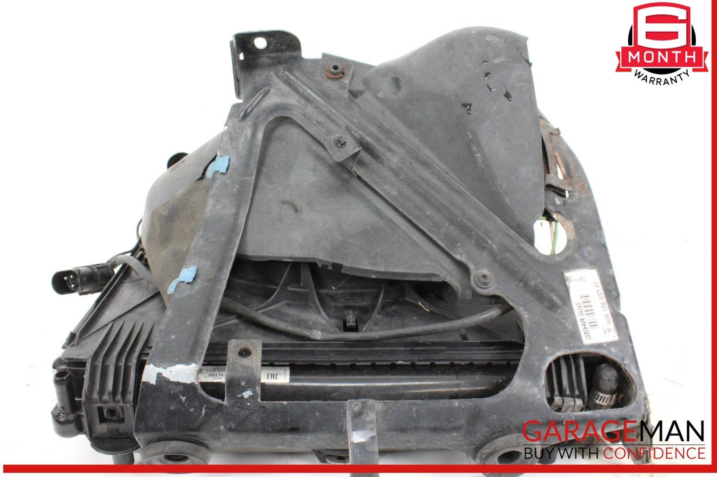 97-04 Porsche Boxster 986 Carrera 911 996 Left Radiator A/C Condenser Fan Assy