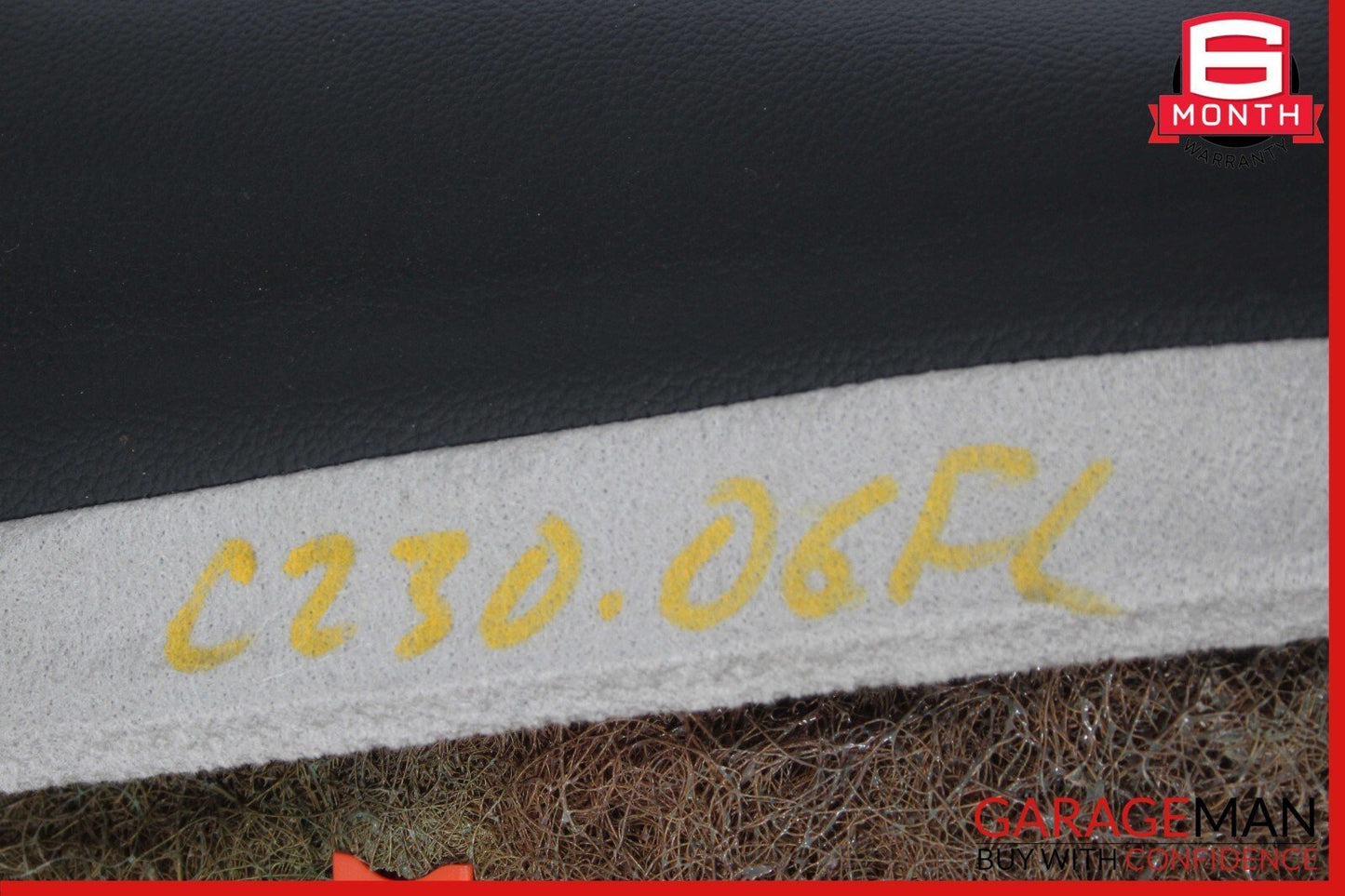 05-07 Mercedes W203 C230 C350 Front Left Side Top Upper Seat Cushion Anthracite