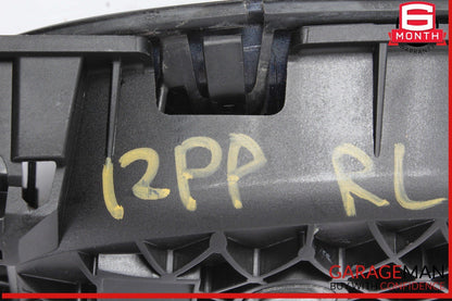 10-16 Porsche Panamera 970 Rear Left Driver Side Exterior Door Handle Blue OEM