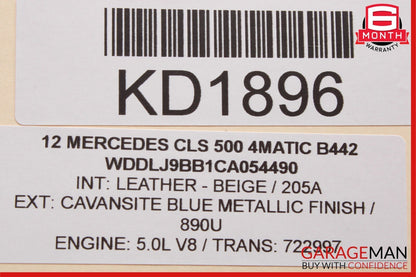 08-18 Mercedes W218 CLS500 R350 Subwoofer Amp Amplifier Harman Becker OEM