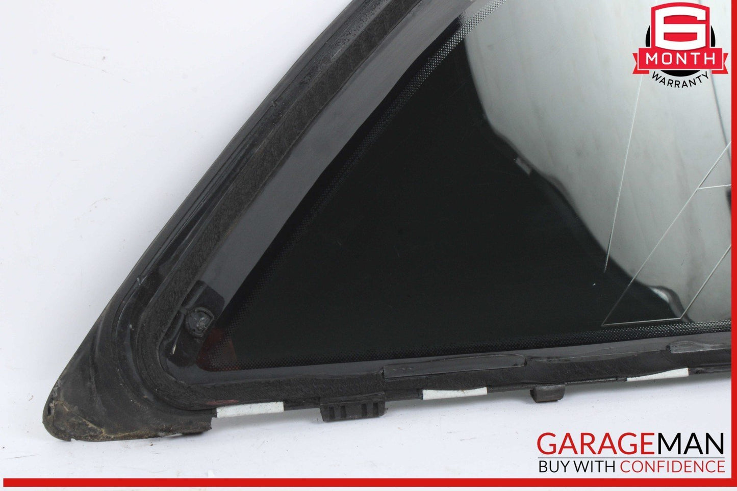 07-15 Audi Q7 Rear Left Driver Side Quarter Window Glass 4L0845299 OEM