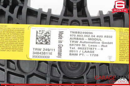 10-16 Porsche Panamera 970 Front Right Side Knee Airbag Air Bag Gray OEM