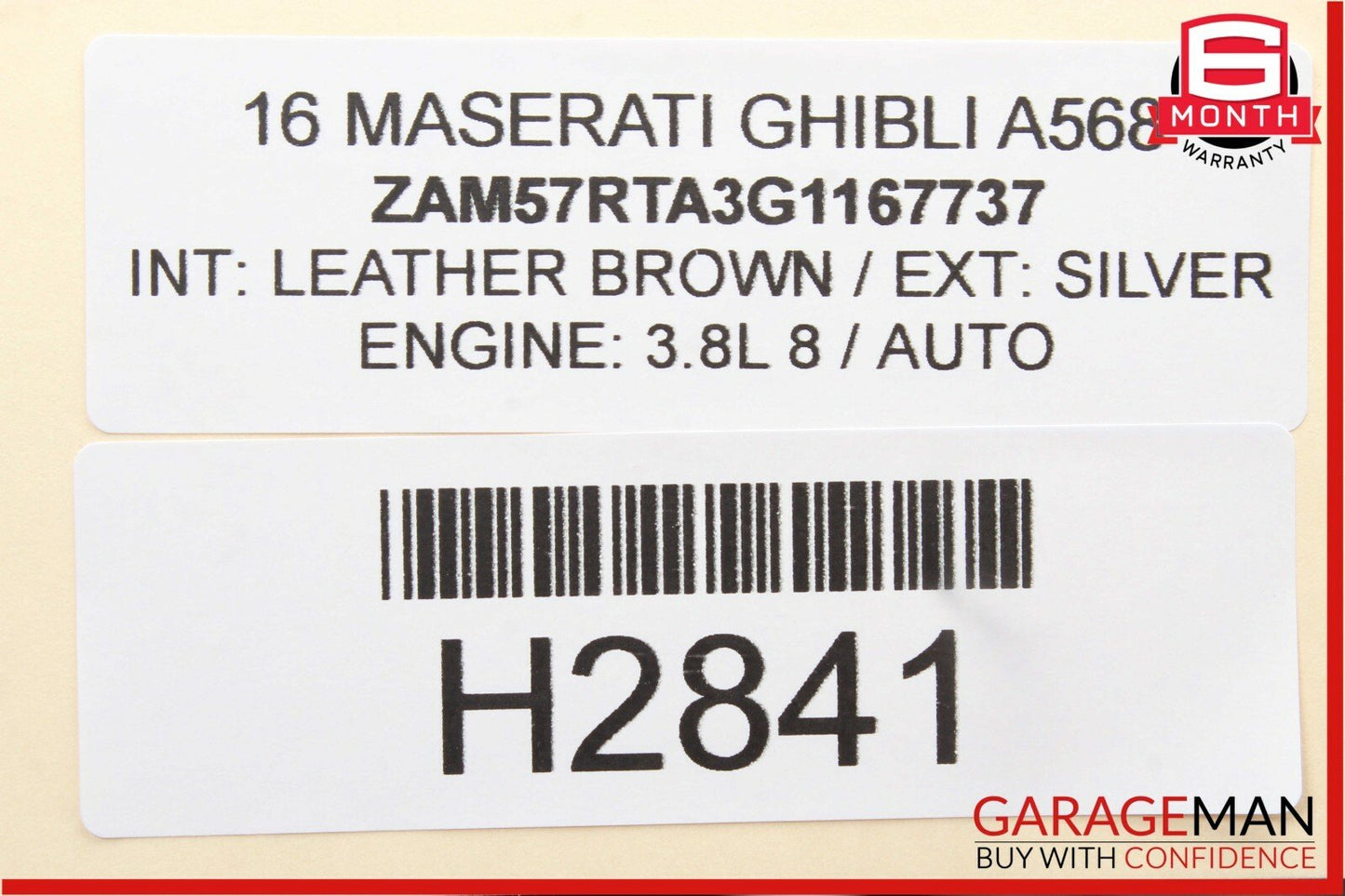 14-17 Maserati Ghibli Rear Right Passenger Side Exhaust Muffler Tip Pipe OEM