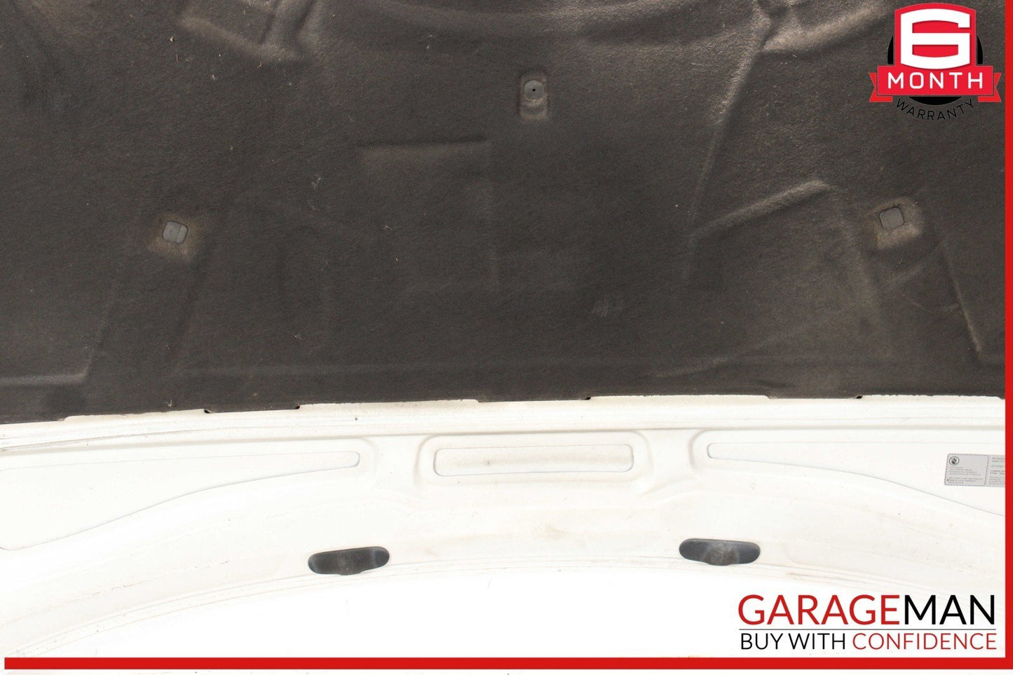 09-16 Audi A4 S4 Front Hood Shell Bonnet Panel White OEM