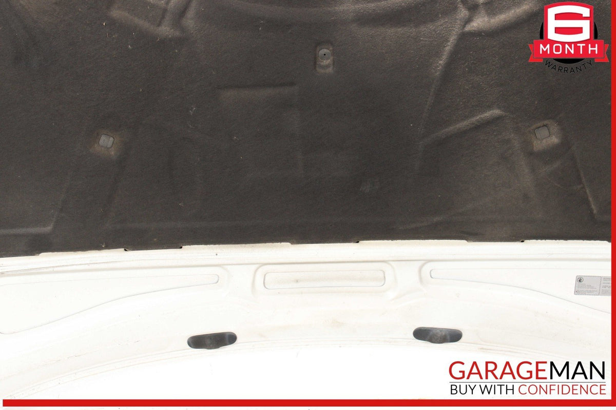 09-16 Audi A4 S4 Front Hood Shell Bonnet Panel White OEM