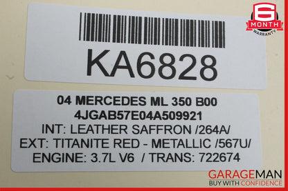 98-05 Mercedes W163 ML350 Front Right Side LED Daytime Running Light Fog Lamp