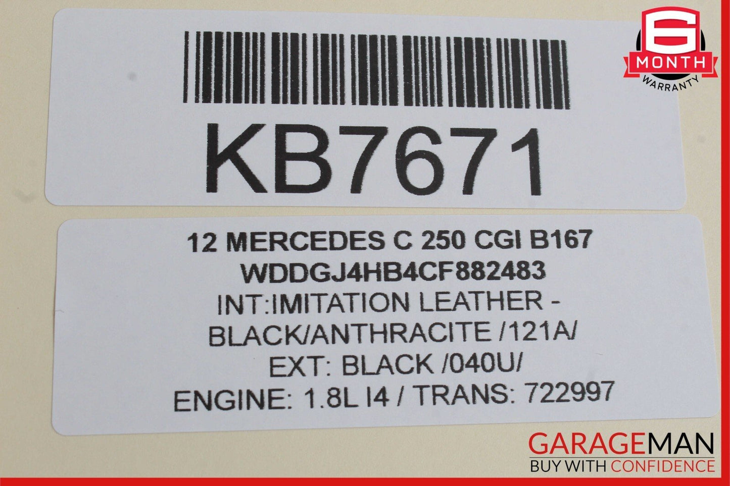 12-14 Mercedes C250 C63 Coupe Front Left Door Panel Tweeter Speaker Trim Cover