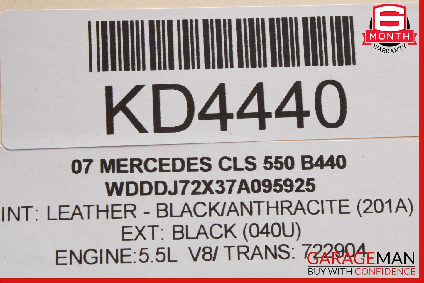 06-11 Mercedes W219 CLS550 CLS55 AMG Front Right Door Lock Latch Actuator OEM