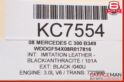 08-21 Mercedes C300 C250 GLK350 Rear Overhead Top Upper Dome Light Reading Map