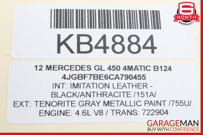 09-13 Mercedes GL450 ML550 GLK350 Left / Right Headrest Screen Monitor Display