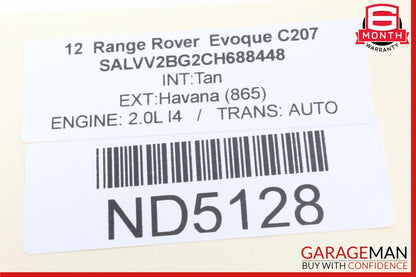 12-15 Range Rover Evoque Front Right Side Seat Adjustment Control Switch OEM