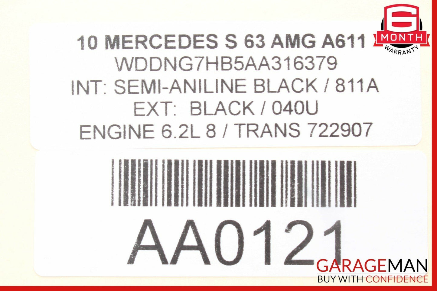07-13 Mercedes W221 S63 CL63 Power Steering Fluid Reservoir 2214660102 OEM