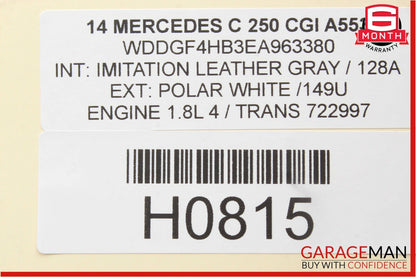 Mercedes W204 C250 SLK250 E350 Sirius Satellite Radio Receiver 2128705689 OEM