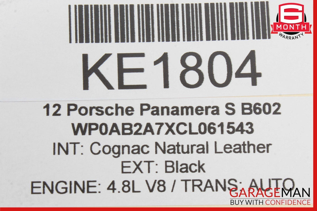 10-16 Porsche Panamera S Dash Navigation Radio Support Holder Mount Bracket OEM