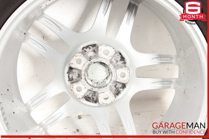 11-18 Porsche Cayenne 958 8.5Jx19 19" R19 Wheel Tire Rim Silver 7P5601025A