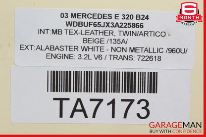03-11 Mercedes W211 E320 E500 E550 CLS550 Front Left Side Upper Control Arm OEM