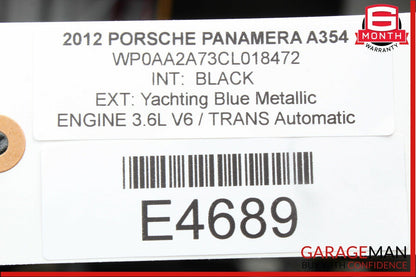 10-15 Porsche Panamera 970 Fuel Gas Injection Rail OEM